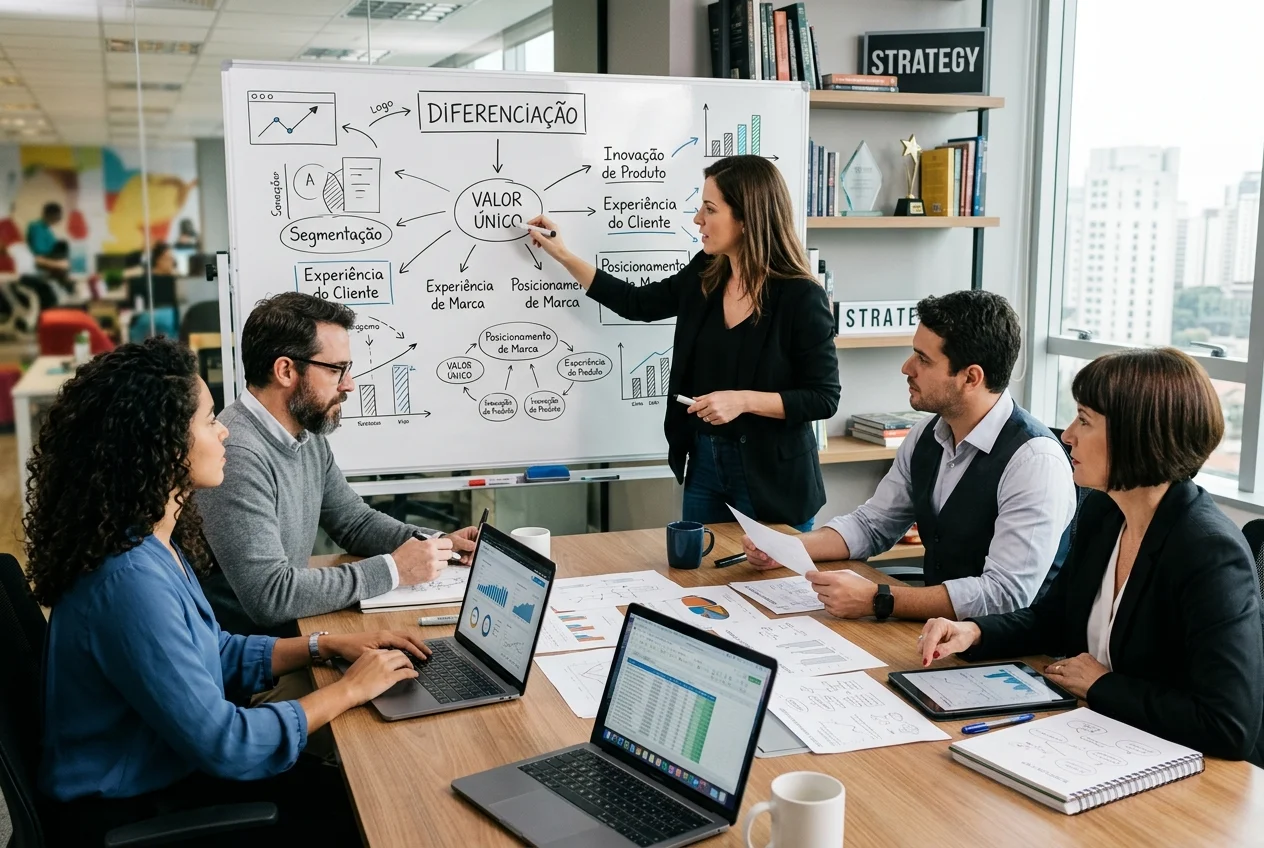 Estratégias de marketing de diferenciação 
